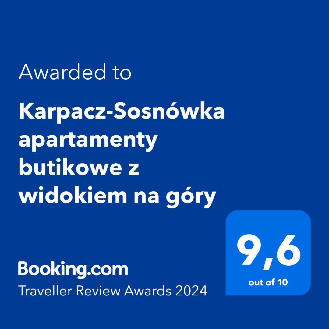 Karpacz-Sosnowka Apartamenty Butikowe Z Widokiem Na Gory Екстер'єр фото